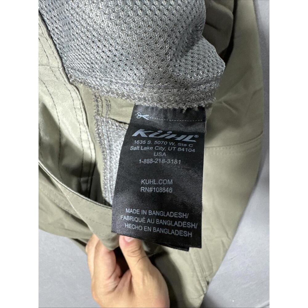 Kuhl Mens Size 32 Gray Renegade Nylon Cotton Outdoor Hiking Shorts 10" Inseam - Picture 6 of 8